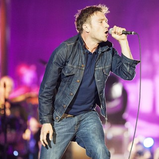 Damon Albarn, Blur in BT London Live - Performances