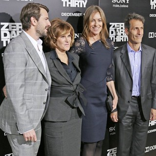 Mark Boal, Amy Pascal, Kathryn Bigelow, Michael Lynton in Los Angeles Premiere of Columbia Pictures' Zero Dark Thirty