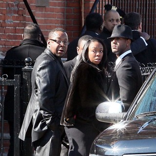 Bobby Brown in The Funeral of Whitney Houston
