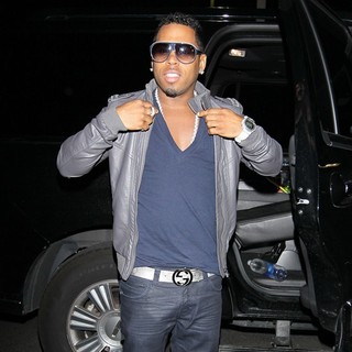 Bobby V in Bobby V Arriving Prior to His Performance at The Fusions Bar and Grill in Ontario