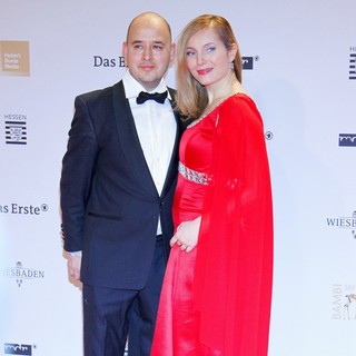 Nadja Uhl, Kay Patrick Bockhold in Bambi 2011 Awards - Red Carpet Arrivals
