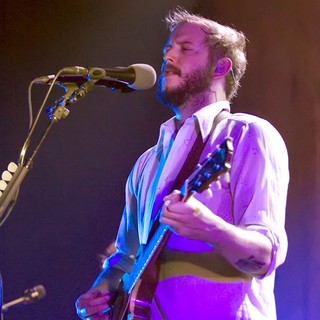Justin Vernon, Bon Iver in Bon Iver Perform A Headlining Gig