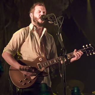 Justin Vernon, Bon Iver in Bon Iver Perform A Headlining Gig