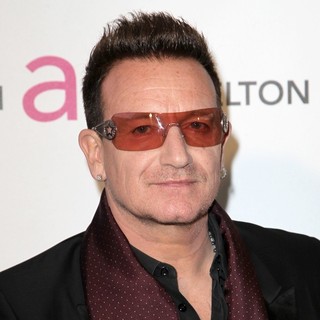Bono in 21st Annual Elton John AIDS Foundation's Oscar Viewing Party
