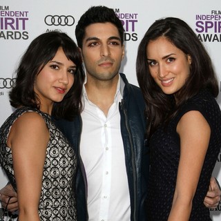 Nikohl Boosheri, Keon Mohajeri, Sarah Kazemy in 27th Annual Independent Spirit Awards - Arrivals