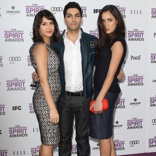 Nikohl Boosheri, Keon Mohajeri, Sarah Kazemy in 27th Annual Independent Spirit Awards - Arrivals