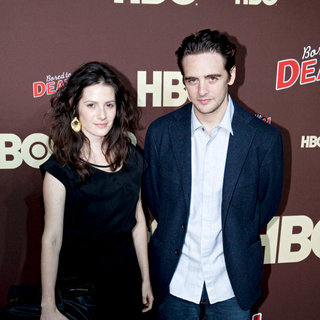 Aleska Palladino, Vincent Piazza in Premiere of "Bored to Death" Season 2 - Arrivals