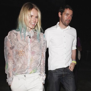 Kate Bosworth and Michael Polish Leaving UCLA After Watching Coldplay Perform
