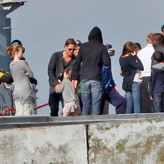 Filming Scenes Onboard A Warship for New Movie World War Z