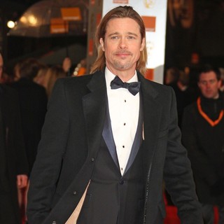 Brad Pitt in Orange British Academy Film Awards 2012 - Arrivals