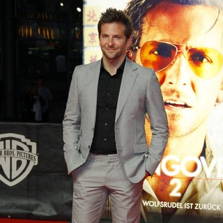 Bradley Cooper in The German Premiere of The Hangover Part II