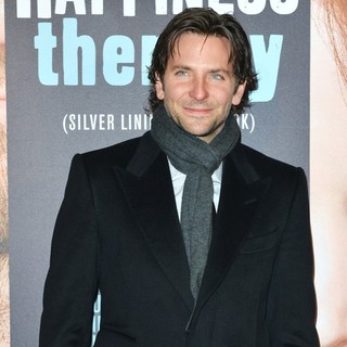 Bradley Cooper in Premiere of Happiness Therapy