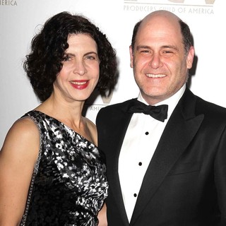 Linda Brettler, Matthew Weiner in 24th Annual Producers Guild Awards - Arrivals