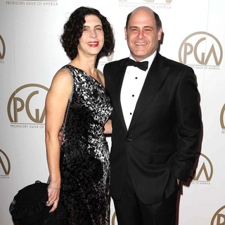 Linda Brettler, Matthew Weiner in 24th Annual Producers Guild Awards - Arrivals