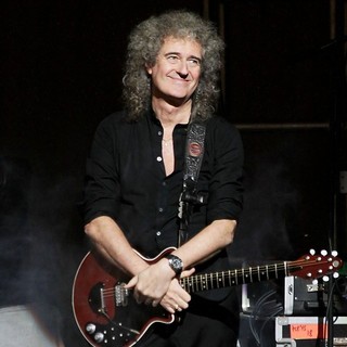 Brian May in Brian May Performing at Manchester Bridgewater Hall on Anthems Tour