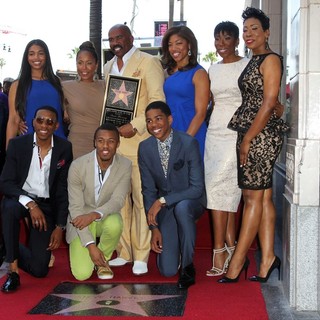 Steve Harvey Is Honoured with A Star on The Hollywood Walk of Fame - bridges-harvey-steve-harvey-walk-of-fame-03