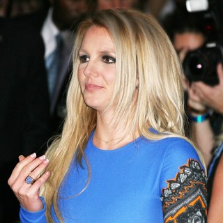 Britney Spears in The X Factor Season Two Premiere Screening and Handprint Ceremony