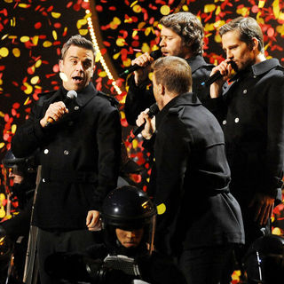 Take That in The BRIT Awards 2011 - Inside