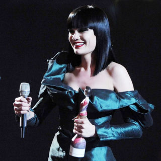 Jessie J in The BRIT Awards 2011 - Inside