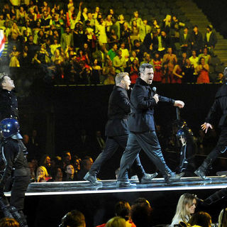 Take That in The BRIT Awards 2011 - Inside