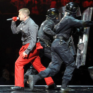 Plan B in The BRIT Awards 2011 - Inside