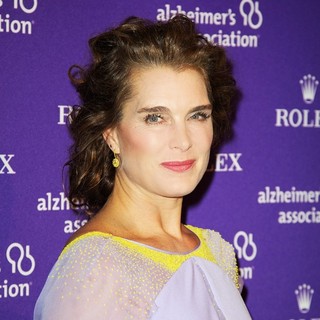 Brooke Shields in Rita Hayworth Gala