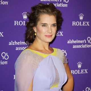 Brooke Shields in Rita Hayworth Gala
