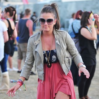 Brooke Vincent in V Festival - Day Two