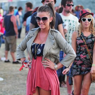 Brooke Vincent in V Festival - Day Two