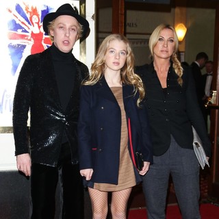 James Brown (II), Anais Gallagher, Meg Mathews in VIVA Forever Spice Girls The Musical - Arrivals