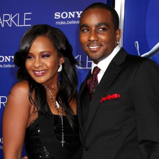 Bobbi Kristina Brown, Nick Gordon in The Los Angeles Premiere of Sparkle - Inside Arrivals