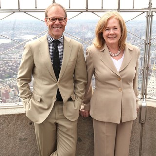 Alton Brown, Susan Ungaro in Celebration of The James Beard Foundation's 25th Anniversary with Alton Brown