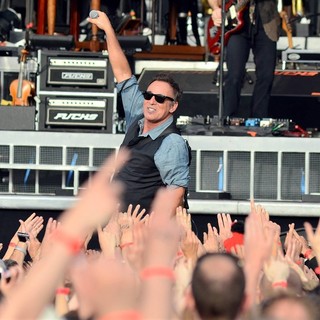 Bruce Springsteen in Bruce Springsteen Performs at The RDS