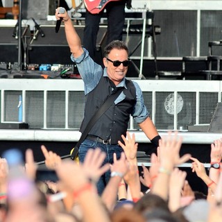 Bruce Springsteen in Bruce Springsteen Performs at The RDS