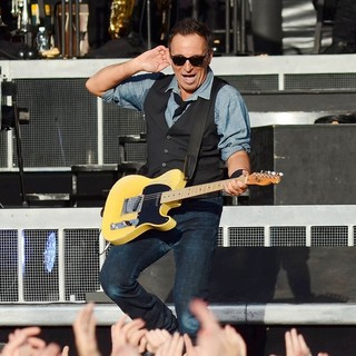 Bruce Springsteen in Bruce Springsteen Performs at The RDS
