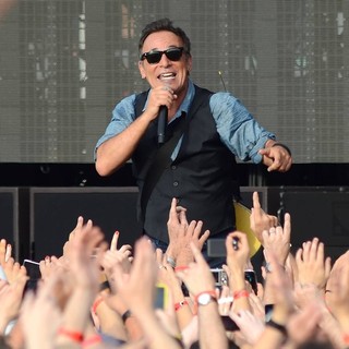 Bruce Springsteen in Bruce Springsteen Performs at The RDS