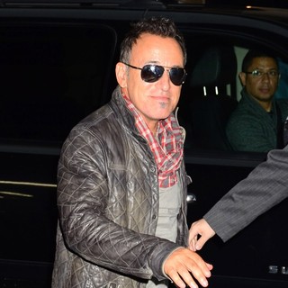Bruce Springsteen in Bruce Springsteen Attending Sting's Birthday Rainforest Gala