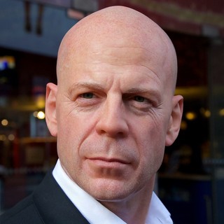 Bruce Willis in Bruce Willis Wax Figure Unveiling