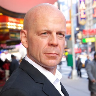 Bruce Willis Wax Figure Unveiling