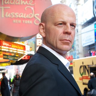 Bruce Willis in Bruce Willis Wax Figure Unveiling