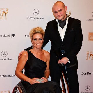Kirsten Bruhn, Phillip Semechin in Bambi Awards 2012