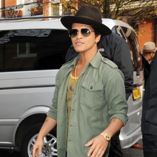 Celebrities at The BBC Maida Vale Studios