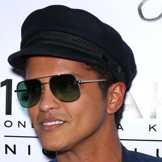 Bruno Mars in Bruno Mars Arrives to Perform Live at Debut of One of A Kind Tuesdays