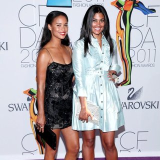 Joy Bryant, Rachel Roy in The 2011 CFDA Fashion Awards