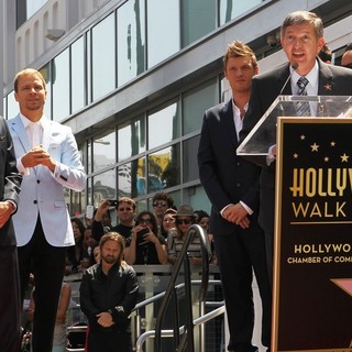 Backstreet Boys Are Honoured with A Hollywood Star on The Hollywood Walk of Fame