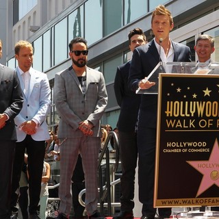 Backstreet Boys Are Honoured with A Hollywood Star on The Hollywood Walk of Fame