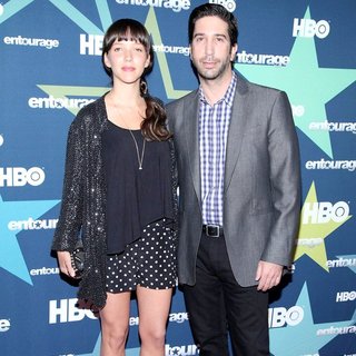 Zoe Buckman, David Schwimmer in Final Season Premiere of HBO's Entourage