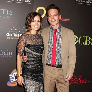 Rebecca Budig, Greg Rikaart in 2011 Daytime Emmy Awards - Red Carpet