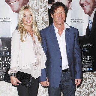 Kimberly Buffington, Dennis Quaid in Los Angeles Premiere of HBO Films The Special Relationship