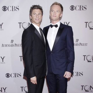 David Burtka, Neil Patrick Harris in The 65th Annual Tony Awards - Arrivals